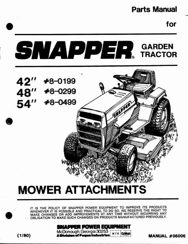 Snapper Lawn Mower 06006-page_pdf